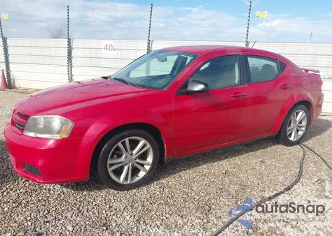 2014 Dodge Avenger Se z USA, uszkodzony, nr VIN 1C3CDZABXEN227040